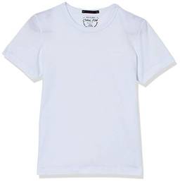 Camiseta Basic Lisa, Colcci Fun, Meninos, Branco, 12