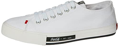 Tênis Coca-Cola Shoes, Daytona, feminino, Branco, 40