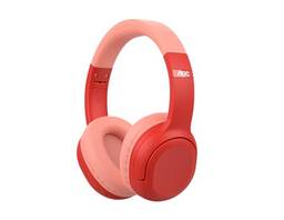 AOC - Headphone Bluetooth Luccas Neto - Gi Neto Aventureira Vermelha GI001RD/00 com adesivos para personalizar seu fone!