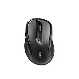 Mouse Rapoo Bluetooth + 2.4Ghz Black 5 Anos de Garantia Pilhas Inclusa - RA013