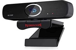 Webcam Gamer e Streamer Redragon Fobos 720p GW600, Preto