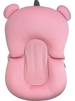 Almofada de banho para bebê rosa baby infantil anatômica