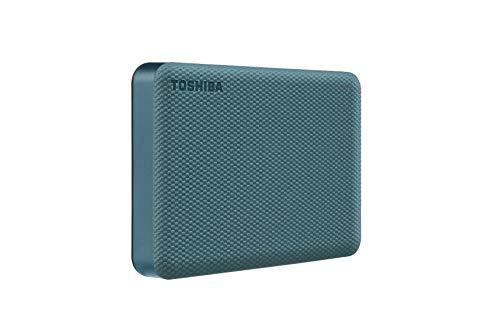 TOSHIBA Canvio Advance 4TB Disco rígido externo portátil USB 3.0, verde - HDTCA40XG3CA