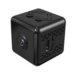 X6D Mini Câmera 1080P Wireless WiFi Câmera de Segurança Câmera de Vigilância Câmera de Detecção de Movimento Visão Noturna APP Monitoramento para Loja e Escritório Residencial Black