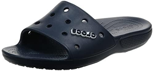 Sandálias Crocs Classic Crocs Slide adulto-unissex, Navy, 36