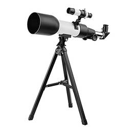 Bonnu 15X-75X 60mm Telescópio de refração astronômica de grande abertura Telescópio monocular com filtro lunar de tripé Teleconverter Finderscope para observação de pássaros observadores de estrelas
