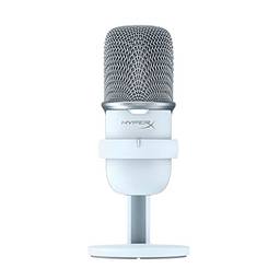 HyperX SoloCast USB WHT Microphone, Modelo: 519T2AA