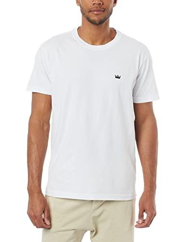 Osklen T-shirt Stone Coroa Flower, Camiseta Masculino, Branco (White), G