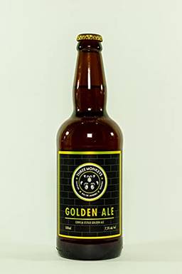 Golden Ale Three Monkeys Beer 500ml