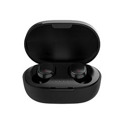 Wireless BT 5.0 Earbuds In-Ear Sports Earbuds Fone de ouvido leve para iOS/Android Hi-Fi Stereo Sound, preto