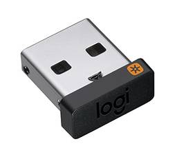 Receptor Logitech Unifying USB, preto, 910-005235