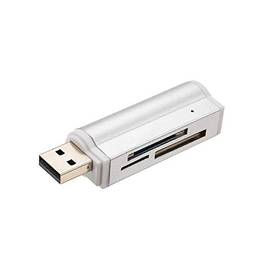 Leitor de cartão, Romacci All in One Card Reader USB 2.0 Mini portátil para SD/SD/TF/MS Duo/Micro MS (M2) / Ms Pro Duo