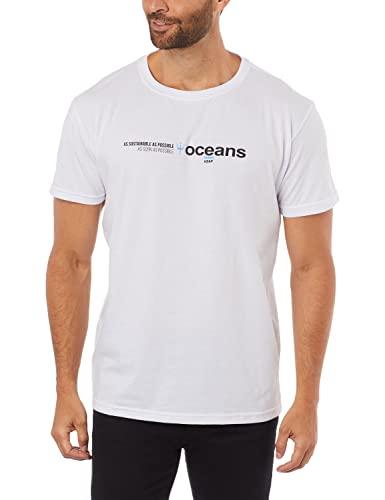 Camiseta,T-Shirt Pet Oceans,Osklen,masculino,Branco,P