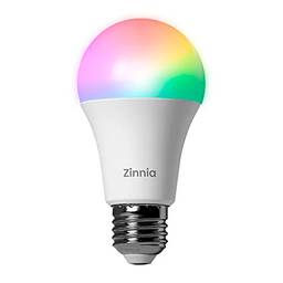 Lampada Inteligente Zinnia Crux CR100, Wi-Fi, RGB, Branca, ZNS-ZNCR10W-RGBC01 - Compatível com Alexa