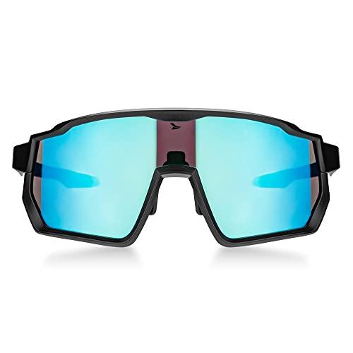 Óculos Esportivo Sprinter Kit 3 Lentes Blue White Atrio - BI232