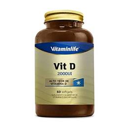 Vit D 2000UI - 60 Softgels - Vitaminlife, Xtr Nutrition