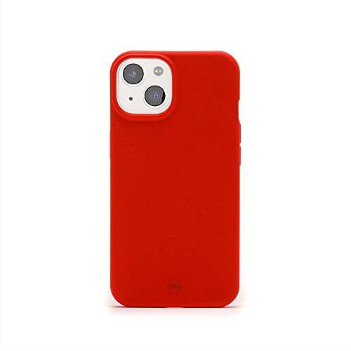 Capa Celular CUSTOMIC para IPHONE 13 Seed Vermelha Biodegradável. Capinha de Smartphone Eco Case Flexível Vermelha