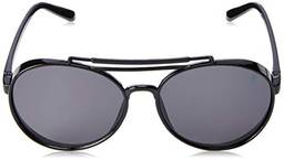Óculos de Sol Polo London Club lente com Proteção UVA/UVB - Aviador Unissex Preto, único