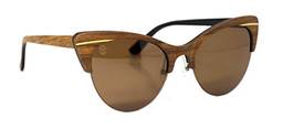 Óculos de Sol Saro, Mafia Wood Exclusive Wear, Feminino, , M