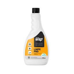 Detergente Concentrado para Limpeza Pesada de Pisos 500ML WAP LIMPE PRO, Branco e amarelo