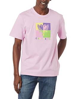T-Shirt Cavalera Comfort Color Block, Masculino, Cavalera, Rosa, M