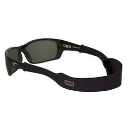 Chums Retentor de óculos de neoprene clássico com armação grande – Pulseira esportiva durável flutuante (preta), 12306100