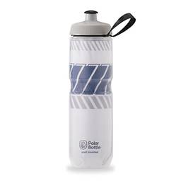 Polar Bottle Tempo com isolamento esportivo, 700 ml (branco/azul marinho) INS24OZ18