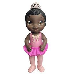 Boneca Baby Alive Doce Bailarina Negra Vestido Rosa, com Acessórios de Balé - F1275 - Hasbro, Colorida