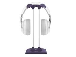 LiteStand Headset - Suporte para fones de ouvido - Octoo, Ice Silver/Roxo