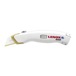 LENOX Tools Faca utilitária, troca rápida, retrátil (20353SSRK1), branca