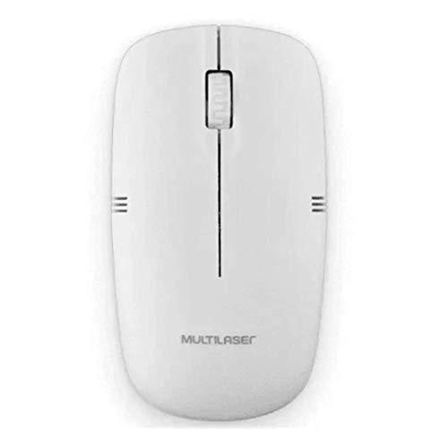 Mouse Sem Fio 2.4GHZ USB Branco - MO286