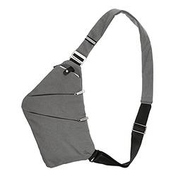 Moochy Mochila tipo estilingue bolsa de tórax leve esporte ao ar livre viagem caminhada anti roubo bolsa de ombro crossbody mochila de dia para homens e mulheres