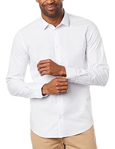 Camisa Ml Enxuto Color, Reserva, Masculino, Branco, GG