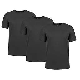 Kit 3 Camisetas Dry Fit Masculina Esportes Exercícios Academia Proteção UV 50 (as2, alpha, m, regular, 3 Pretas)