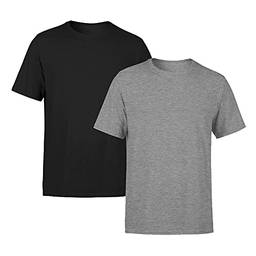Kit 2 Camisetas Masculina SSB Brand Lisa Algodão 30.1 Premium
