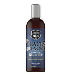 Men Black Jack Shampoo Silver, Felps, 240 Ml