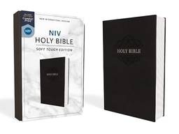 NIV, Holy Bible, Soft Touch Edition, Imitation Leather, Black, Comfort Print: New International Version, Black, Leathersoft: Soft Touch Edition: Comfort Print