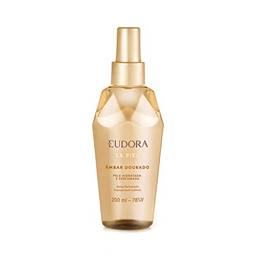 Eudora Spray Perfumado Desodorante Colônia La Piel Âmbar Dourado 200ml