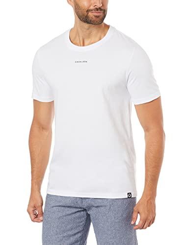 Camiseta Manga Curta Ass Institucional Basic, Masculino, Cavalera, Branco, P