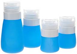 Kit com 4 frascos, Azul