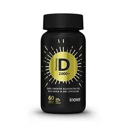 Vitamina D 2.000Ui - 60 Cápsulas, Inove Nutrition