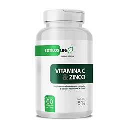 Vitamina C 1000mg Com Zinco 60 Cápsulas | Auxilia na Imunidade