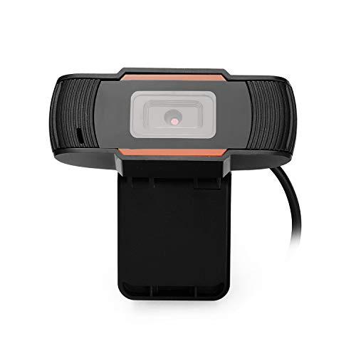 KKmoon Câmera da web com webcam USB Microfone de som integrado para jogos para aula on-line Câmera de computador desktop