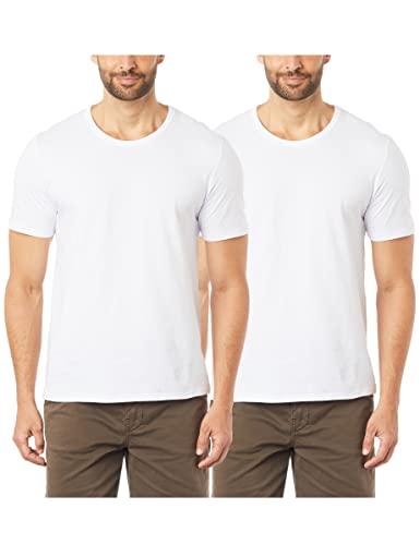 Kit com 3 camisetas básicas, Masculino, Hering, branco, G