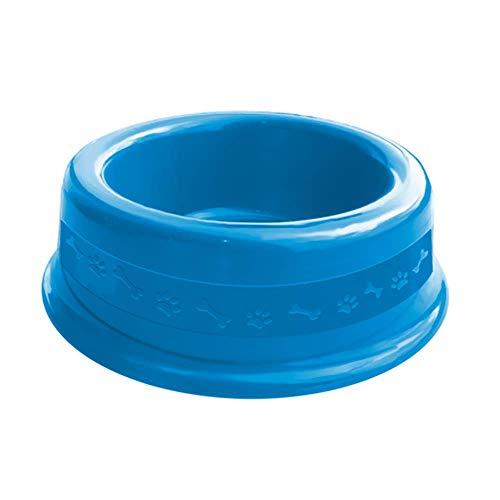 Comedouro Plástica N.1, 350ml Azul Furacão Pet para Cães
