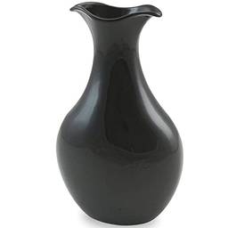 Vaso de Cerâmica Tulipa 21Cm Preto - Ceraflame Decor