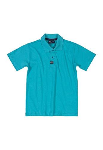 Camisa Infantil Polo Manga Curta, Quimby, Meninos, Azul Turqueza, 03