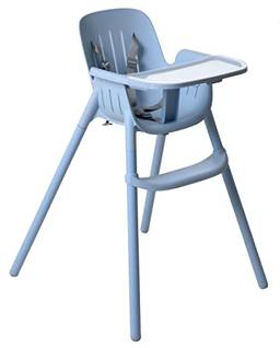 Cadeira de Refeição Poke Baby Blue Burigotto