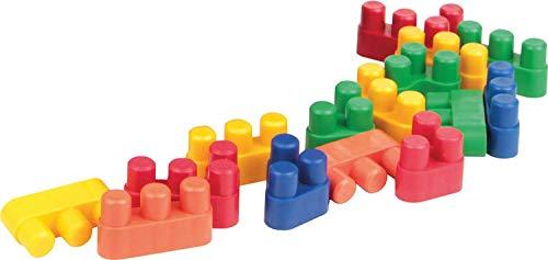 Carlu Brinquedos - Conectando Formas Jogo de Construção, 5+ Anos, 150 Peças, Multicolorido, 1934