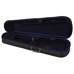 Professional 4/4 Full Size Violin Triangle Shape Case Box Hard & Super Light com tiras de ombro Deep Blue